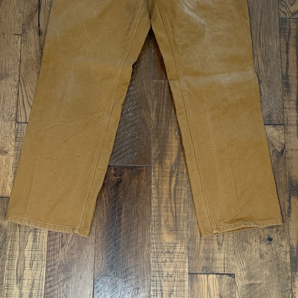 Carhartt Men's Brown Work Pants - Picture 4 of 8